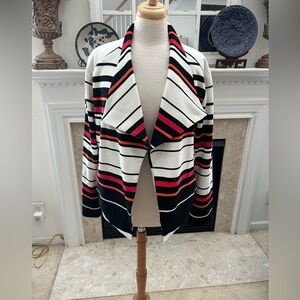 NWT Calvin Klein Multi Striped Jacket